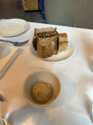 Fennel butter and bread  at FREA in Berlin