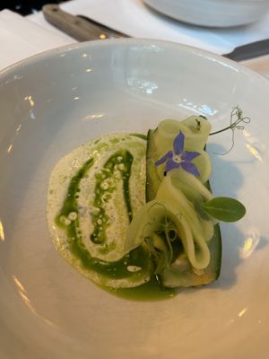 Four course menu  at FREA in Berlin