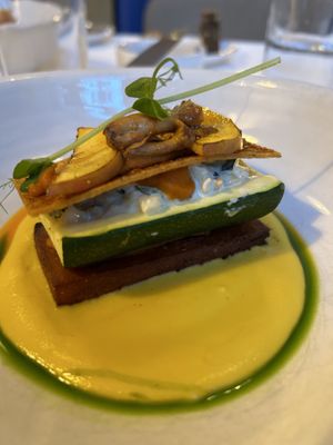 Four course menu  at FREA in Berlin