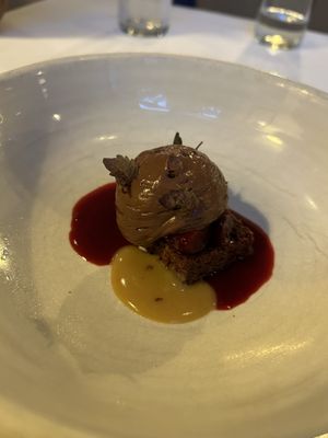 Four course menu  at FREA in Berlin