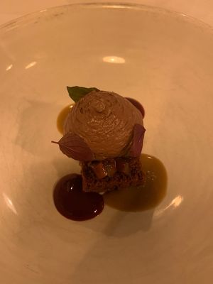 Chocolate mousse   at FREA in Berlin