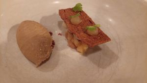 Mille feuille dessert at FREA in Berlin