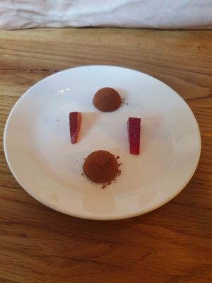 Petit four at FREA in Berlin