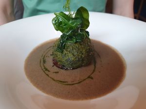 Spinach creation at FREA in Berlin