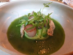 Mushroom dish at FREA in Berlin