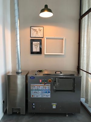 die Kompostiermaschine  at FREA in Berlin