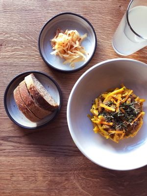 Kimchi, Brot und Pasta !! Mit Wasserkefir at FREA in Berlin