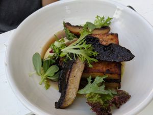 Potato terrine. at FREA in Berlin