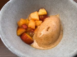 Dessert at FREA in Berlin