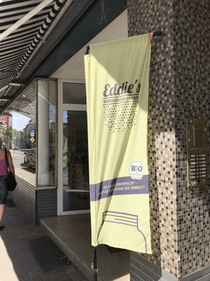 Der Eingang vom Laden  at Priska's Unverpacktladen in Mannheim