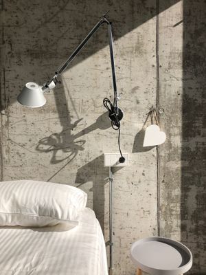 detail of bedroom at Da La Babi in Arco