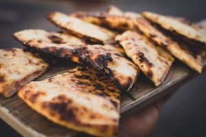 naan at Taaza Bistro in Greensboro