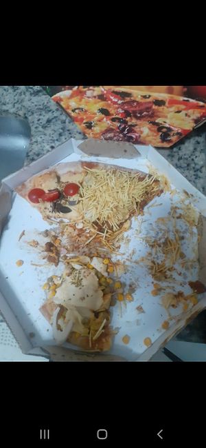 Three flavors (margarita, strogonoff and palm heart). Pmease ignore my horrible pictures! I was too hungry to make nice ones and I just remembered to make pics when it was almost o at Nova Gênova in Sao Paulo