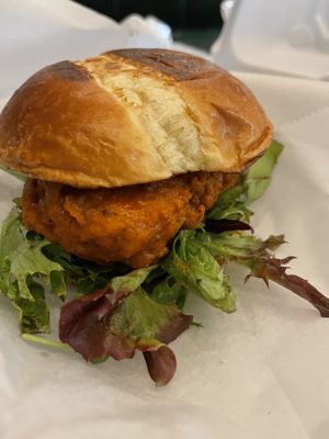 Buffalo Chickun at Evolve Modern Vegan Kitchen in Daytona Beach