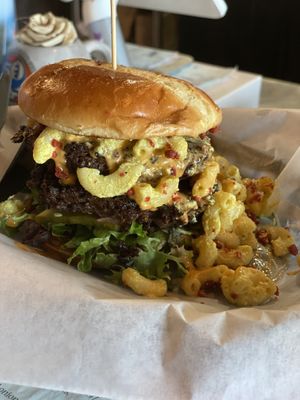 The Big Mak at Evolve Modern Vegan Kitchen in Daytona Beach