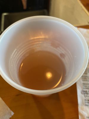 Kombucha blood orange 🍊  at Evolve Modern Vegan Kitchen in Daytona Beach