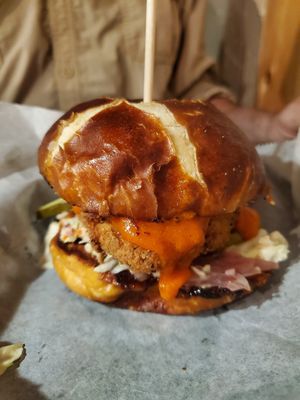 Buffalo chickn at Evolve Modern Vegan Kitchen in Daytona Beach