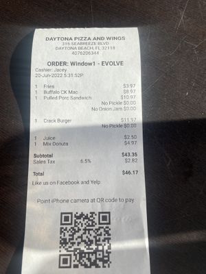   at Evolve Modern Vegan Kitchen in Daytona Beach