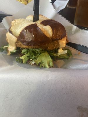 Southern chicken  at Evolve Modern Vegan Kitchen in Daytona Beach