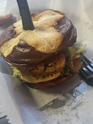 Blackened chicken   at Evolve Modern Vegan Kitchen in Daytona Beach