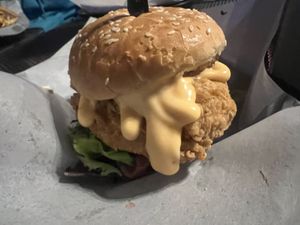 Southern fried chickun   at Evolve Modern Vegan Kitchen in Daytona Beach