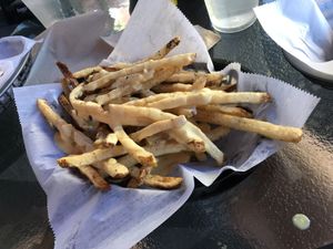 “Drunk Chips” at Evolve Modern Vegan Kitchen in Daytona Beach
