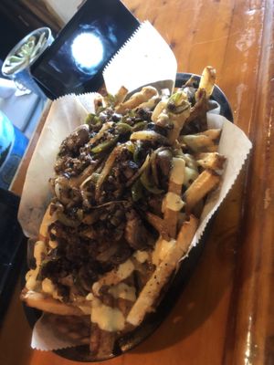 Philly fries  at Evolve Modern Vegan Kitchen in Daytona Beach