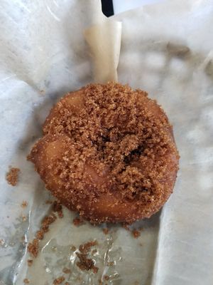 Vegan donut at Evolve Modern Vegan Kitchen in Daytona Beach