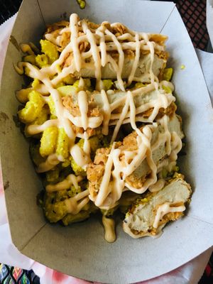 Chickun Mac at Evolve Modern Vegan Kitchen in Daytona Beach