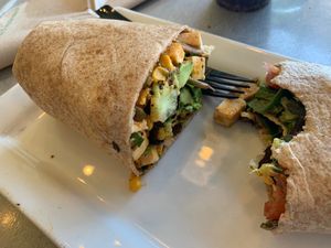 Southwest Wrap with Tofu!  at MAD Greens in Highlands Ranch