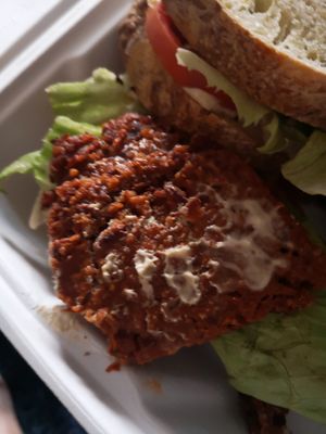 Vegan BLT at Coco's Cafe in Jasper