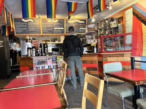   at Coco's Cafe in Jasper