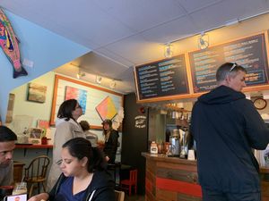 Cozy!  at Coco's Cafe in Jasper