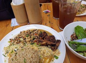 Refeição deliciosa at Urbã Cozinha Vegana in Sao Paulo