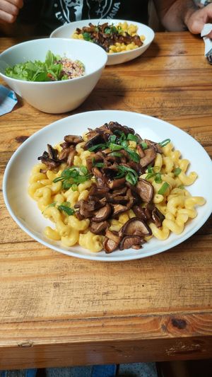 Mac and Cheese at Urbã Cozinha Vegana in Sao Paulo