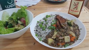   at Urbã Cozinha Vegana in Sao Paulo