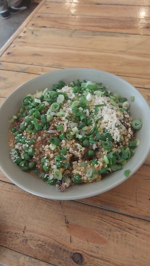 Ragu de cogumelos at Urbã Cozinha Vegana in Sao Paulo