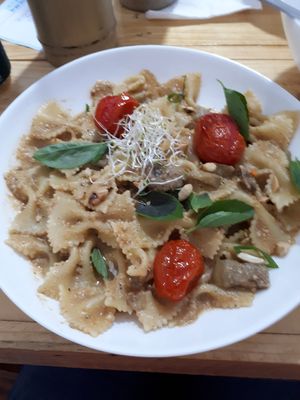 . at Urbã Cozinha Vegana in Sao Paulo