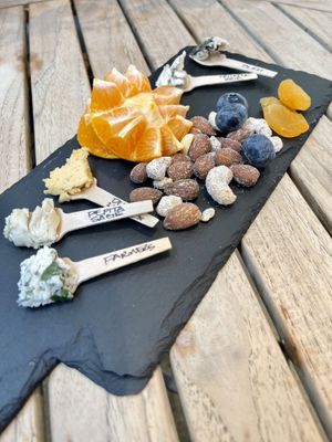 Cheese sampler  at The Vreamery in Paso Robles