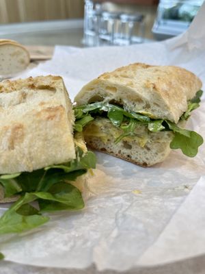 Artichoke panini   at The Vreamery in Paso Robles