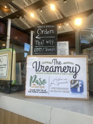 Signs  at The Vreamery in Paso Robles
