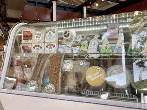 One of a few cheese cases 🧀   at The Vreamery in Paso Robles