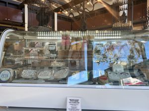 Cheese counter   at The Vreamery in Paso Robles