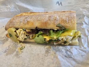 Artichoke Sandwich at The Vreamery in Paso Robles