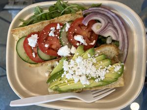 Yummy sando   at The Vreamery in Paso Robles