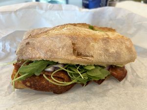 Yummy sando   at The Vreamery in Paso Robles