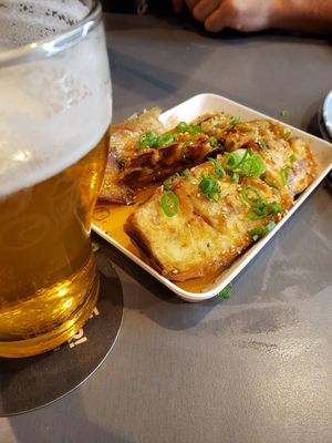 Tempura eggplant at Harajuku Gyoza in Broadbeach