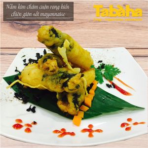 Deep Fried Enoki Mushroom With Mayonnaise Sauce at TaBaHa in Ho Chi Minh City