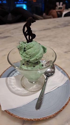 Mint choco chip at Earth Cafe @ Waterfield in Mumbai