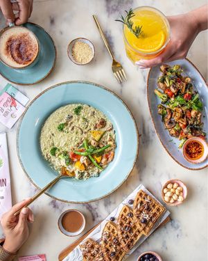  #Veganuary at Earth Cafe @ Waterfield in Mumbai